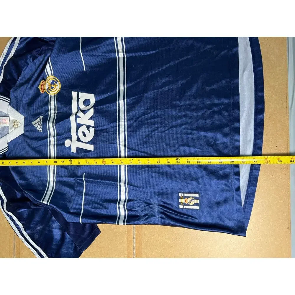 Adidas Real Madrid 1998 1999 Away Football Soccer Jersey Vintage Men’s XL